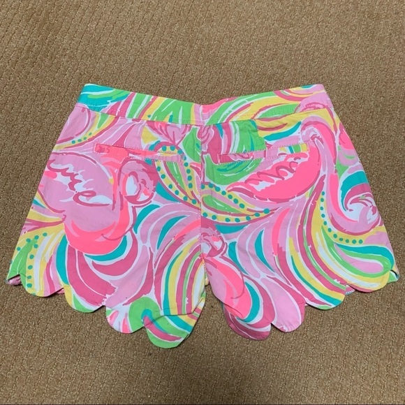 Lilly Pulitzer Colorful Buttercup Shorts - Picture 2 of 5
